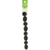 Lava Stone Round & Flat Oval Strung Beads